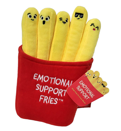 Emotional support french fries - support,