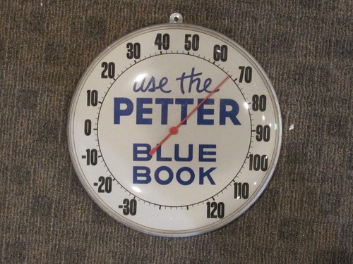 Vintage petter blue - blue, book