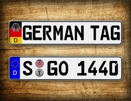 Custom novelty german license - novelty,