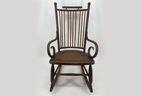 Antique little rocking chair - antique,