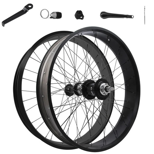 Fat tire wheel set - wheel, with