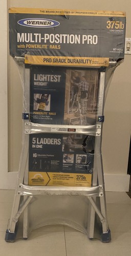 Werner 14ft 375lb adjustable - 375lb,