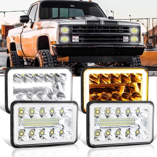 4x6 led headlight hi lo - 4x6",