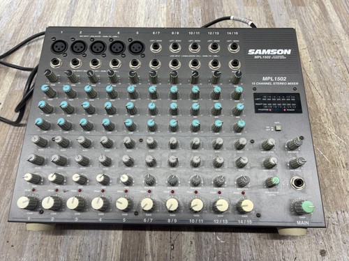 Samson channel stereo - samson, mixer