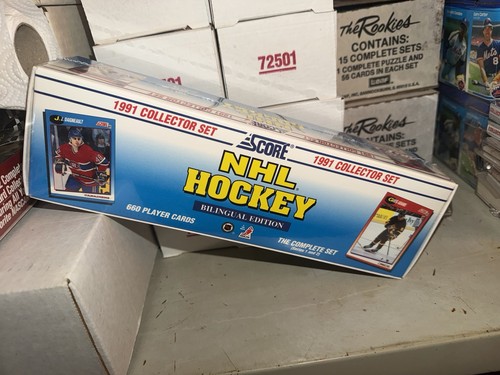 1991 score hockey bilingual - 1991,