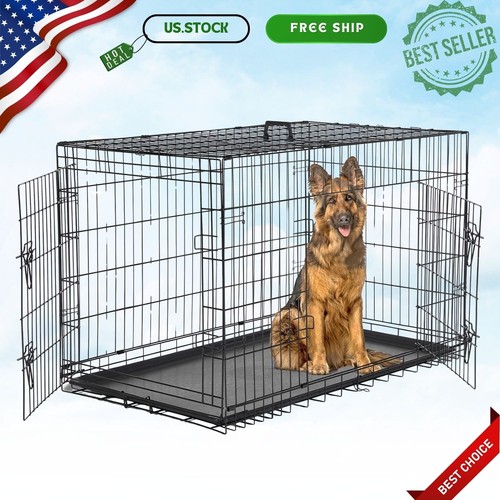 Double door dog - 48",