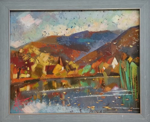 Oil painting signed - oil,