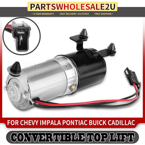 Convertible top lift motor - convertible,