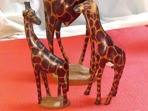 Vintage kenyan hand - vintage, carved