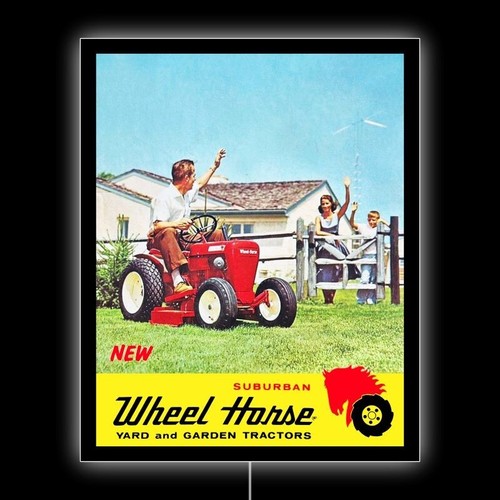 Wheel horse suburban lawn - horse,
