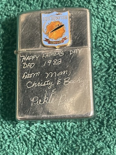 Vintage personalized zippo - vintage,