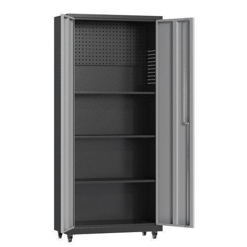 Locking storage cabinet - locking,