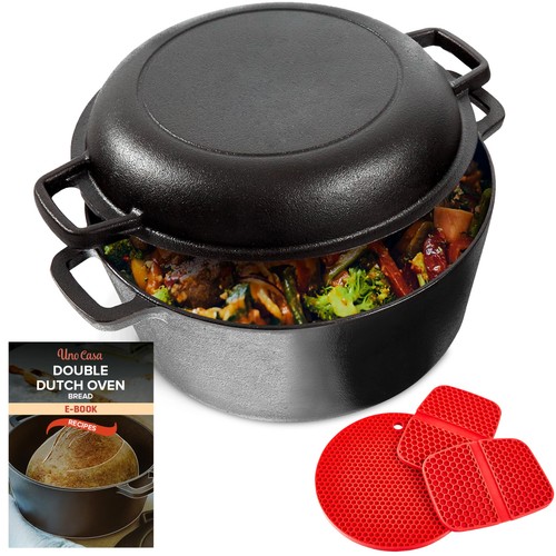 2in1 cast iron dutch - 2in1,