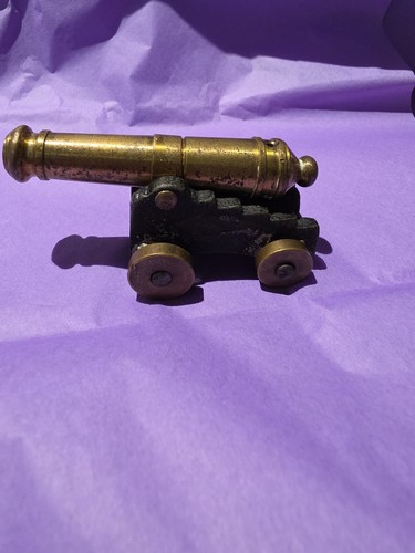 Vintage miniature brass and - brass,
