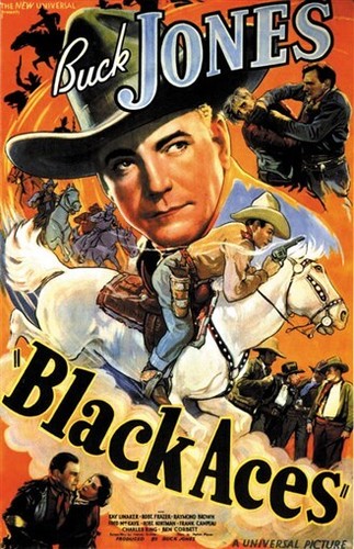 Black aces buck jones - black,