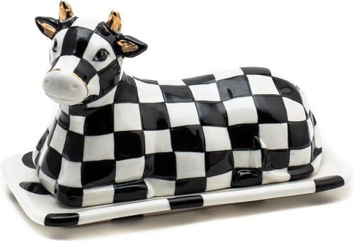 Mackenzie childs cow - cow, creamery
