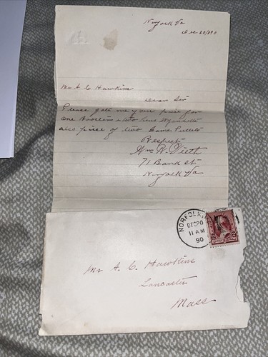 Antique 1890 norfolk - antique,