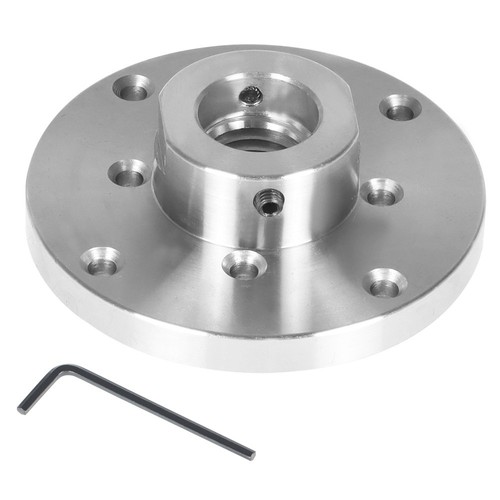 Steel wood lathe - 4", plate