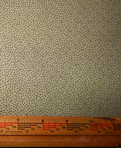Green black tiny print - black,