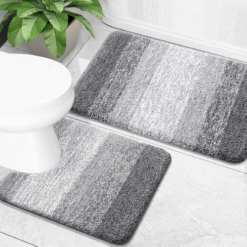 Olanly bathroom rug - set, 2