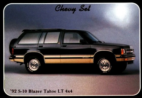 1992 blazer tahoe lt - 1992,