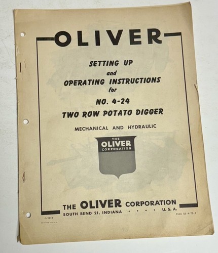 Oliver setting operator - setting, &
