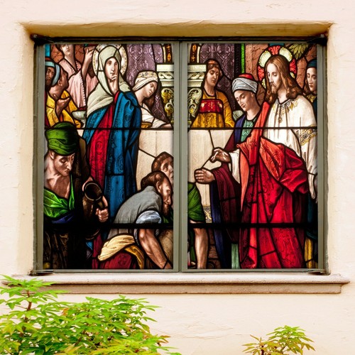 Church believer o36 window - 3d,