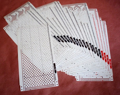 Pre punched card set all - card,