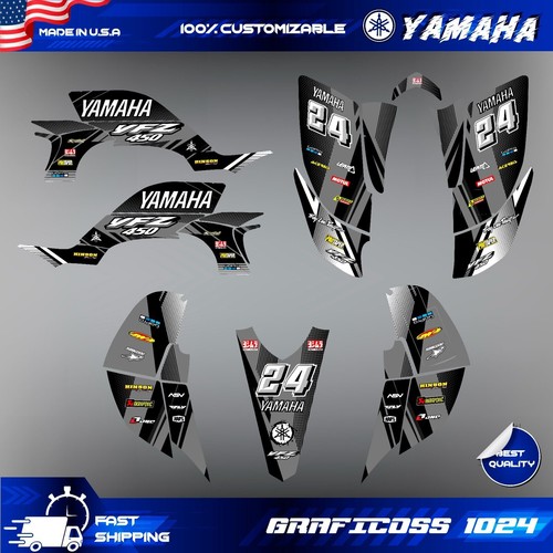 Yamaha yfz 450 graphics kit - yamaha,