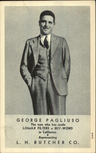 George pagliuso lomax - pagliuso, mp