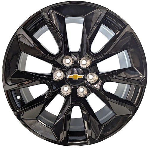 Black rims fit chevy - 22",