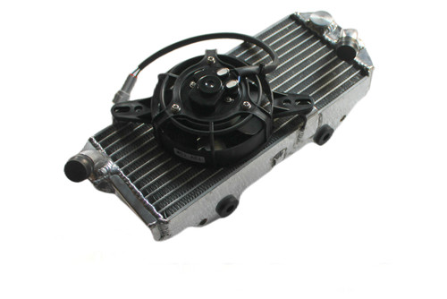 Left side radiator electric - side,