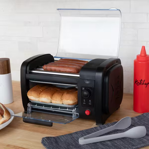 Countertop hot dog roller with - countertop,