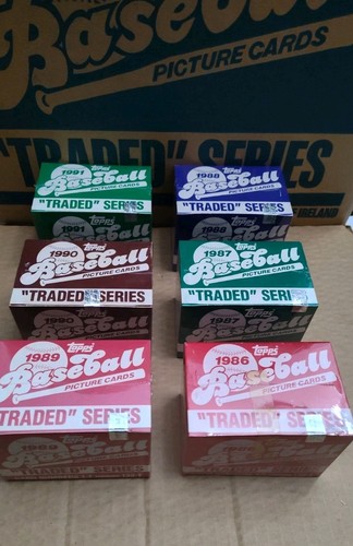 Lot topps traded - topps,