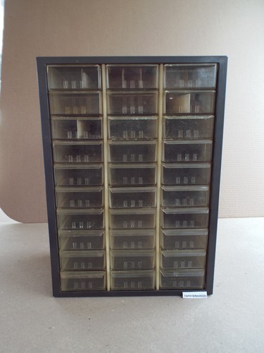 Vtg rare drawer akro - rare, mils