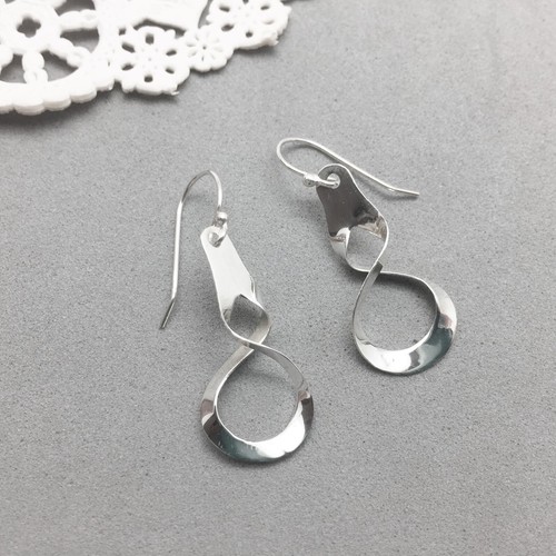 Sterling silver mobius - sterling,