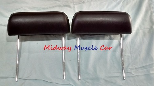 Black headrest 72 - black, gto