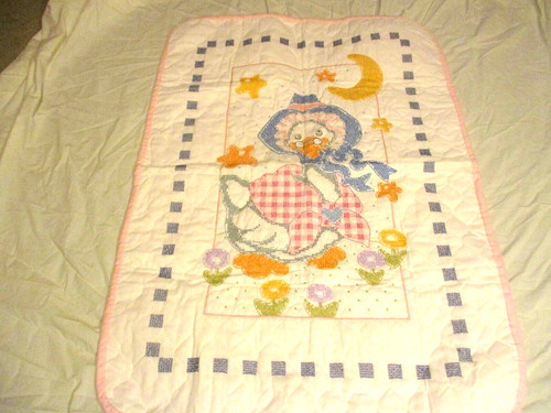 Mother goose baby quilt hand - baby,