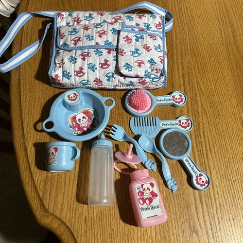 Vintage baby doll toys - baby, bottle
