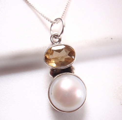 Faceted citrine and - citrine, cultured