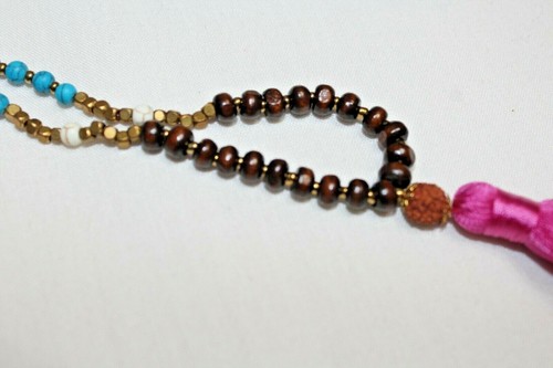 Zacasha long beaded necklace - long,