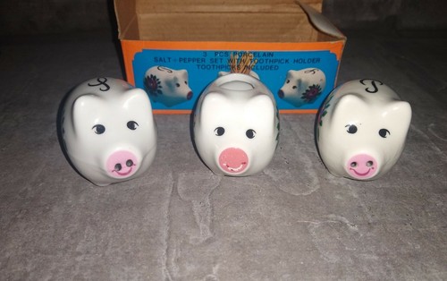 Pigs salt and pepper - and,