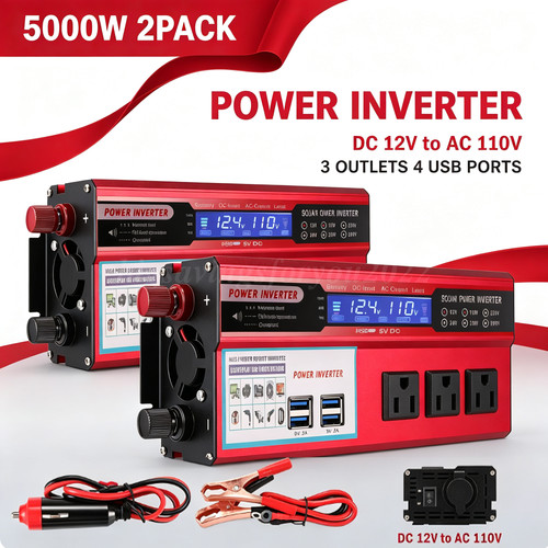 Pack 5000w pure - sine, wave