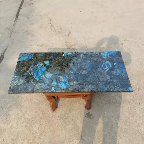 Labradorite console table - labradorite,