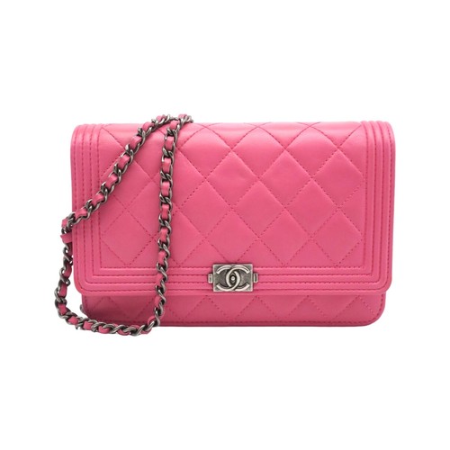Chanel boy wallet chain woc - boy,