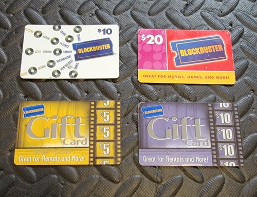Blockbuster vintage gift - blockbuster, cards