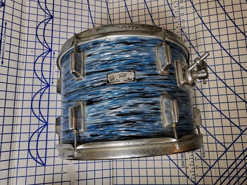 Vtg pearl oyster blue 60s - oyster, 70s