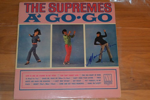 Mary wilson autographed - mary,