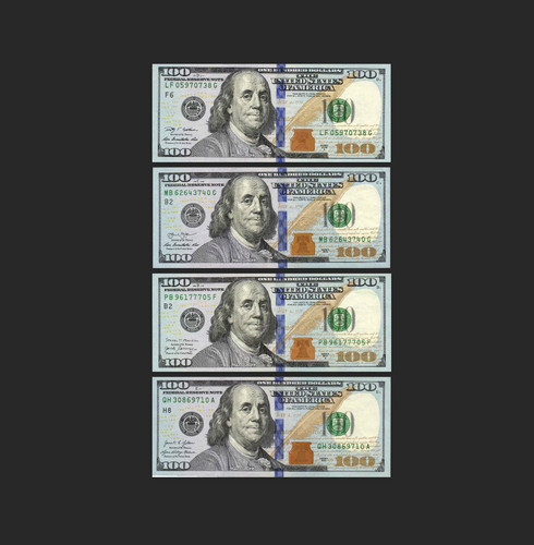 100 bill series 2009 - $100, &