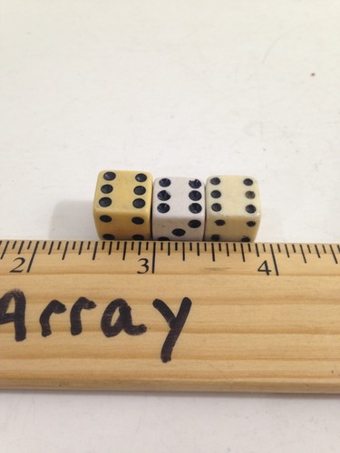 Vtg lot dice multi color - dice,